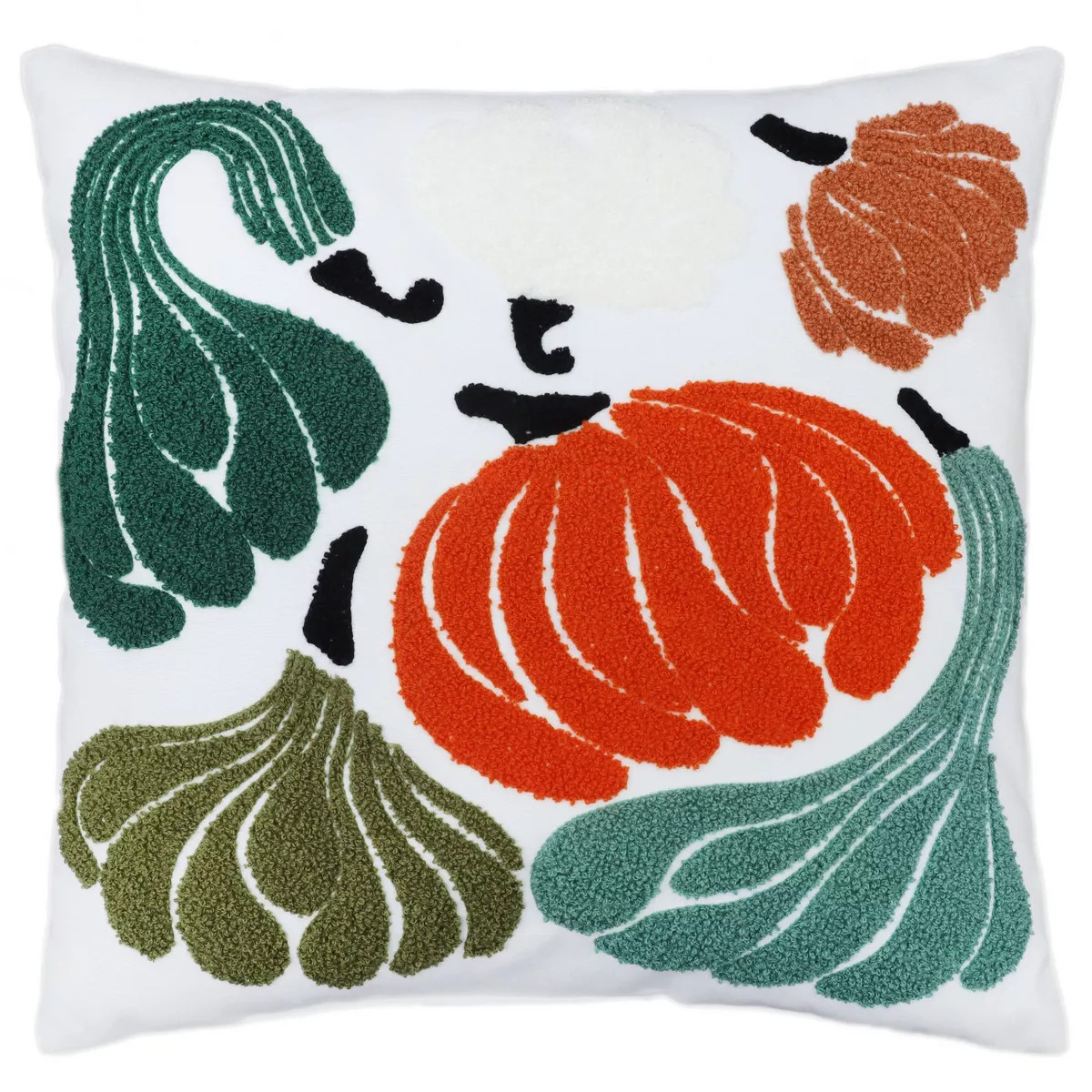 Embroidered Thanksgiving Throw Pillow Gourds - Bullseye's Playground™ | Target