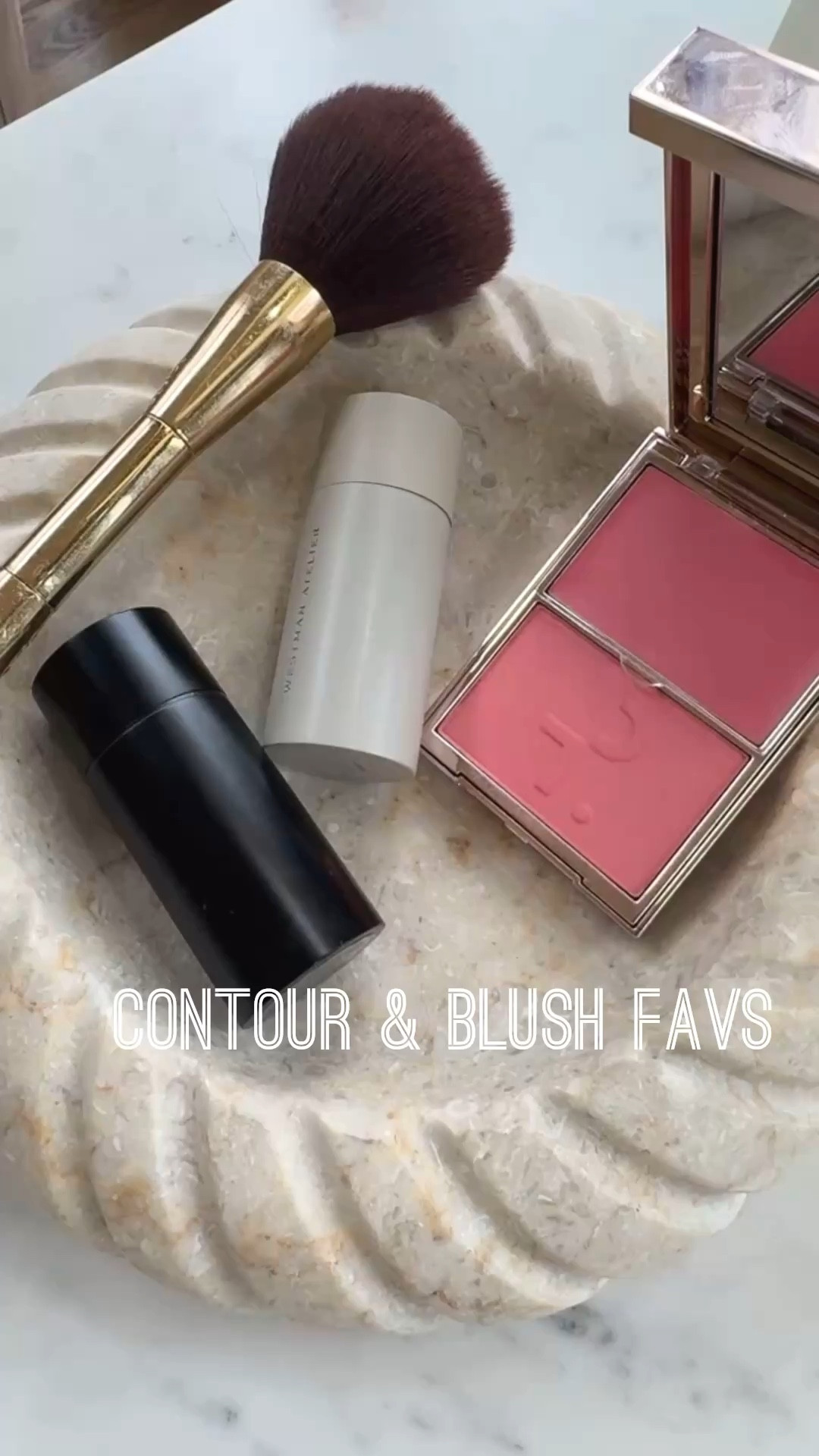 Absolute favorite contour & blush sticks - creamy and blend in so smooth 
Contour- truffle
Blush- poppet
Powder blush - she’s all that. Love for the final touch after setting spray & powder


#LTKgrwm #LTKBeauty #LTKmomlife