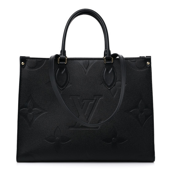 Empreinte Monogram Giant Onthego MM Black | FASHIONPHILE (US)