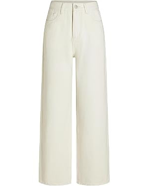 CIDER Wide Leg Jeans for Women High Waisted Denim Pants Boyfriend Jeans Trendy Casual Summer Bott... | Amazon (US)