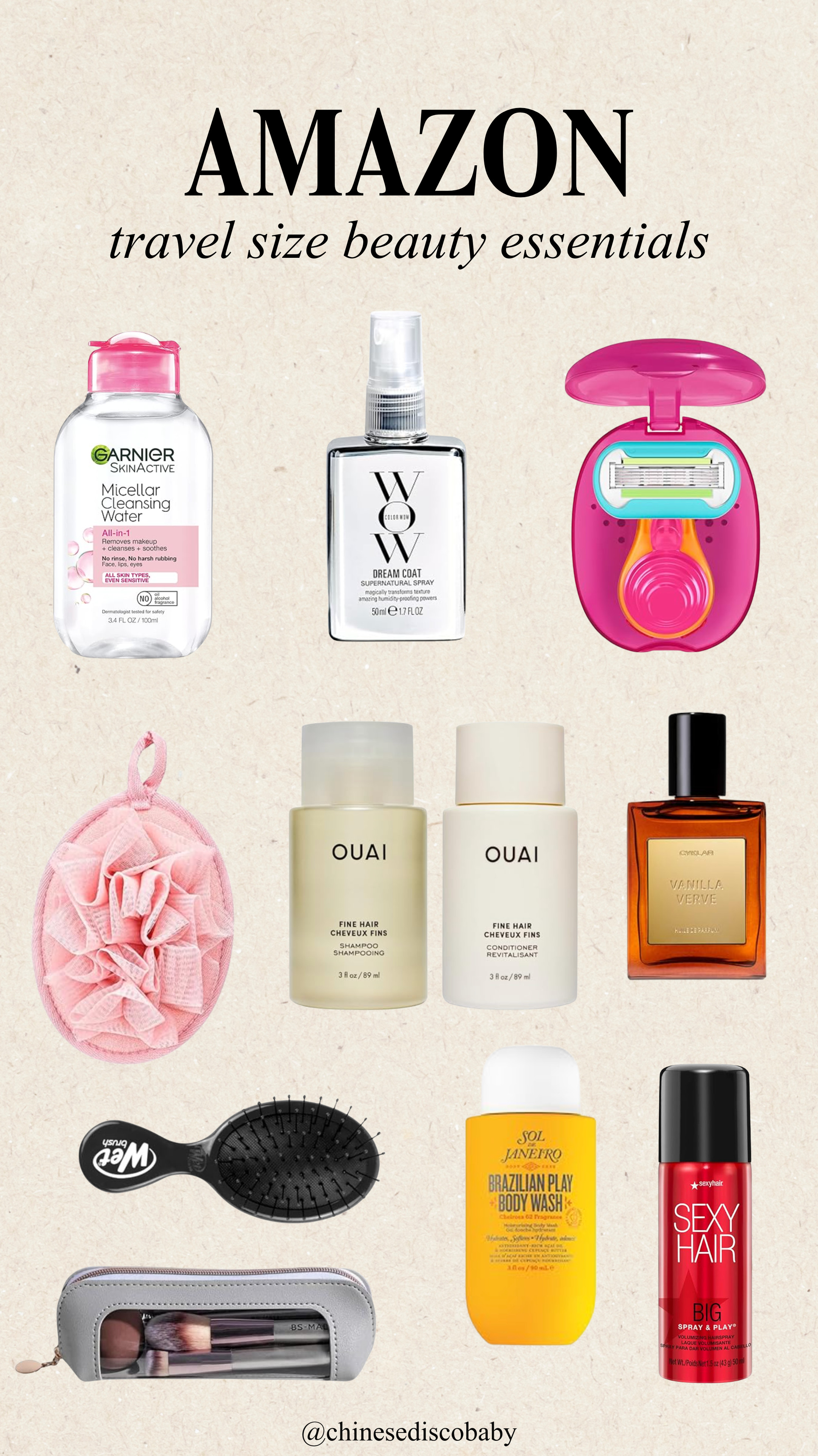 Travel size items are probably some of the best purchases I've made and save me so much room in my luggage 😍 

 #LTKselfcare #LTKBeauty #LTKTravel