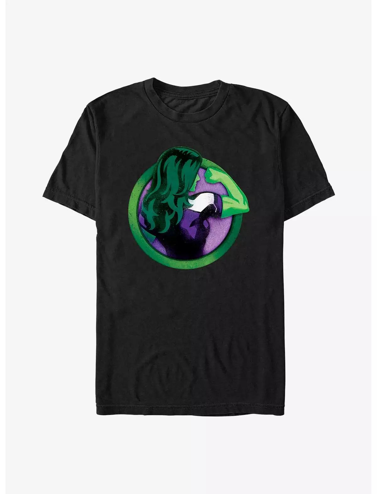 Marvel She-Hulk Arm Flex Badge T-Shirt | BoxLunch