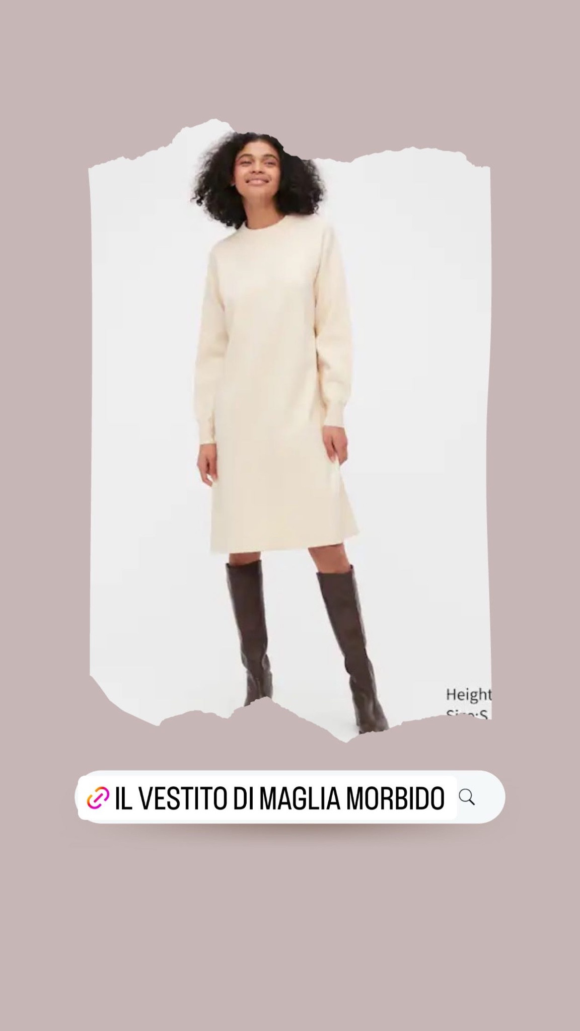 Cozy and soft sweater dress perfect for early fall. 
Il vestito più morbido di sempre, perfetto per inizio autunno  

#LTKSeasonal #LTKstyletip #LTKeurope