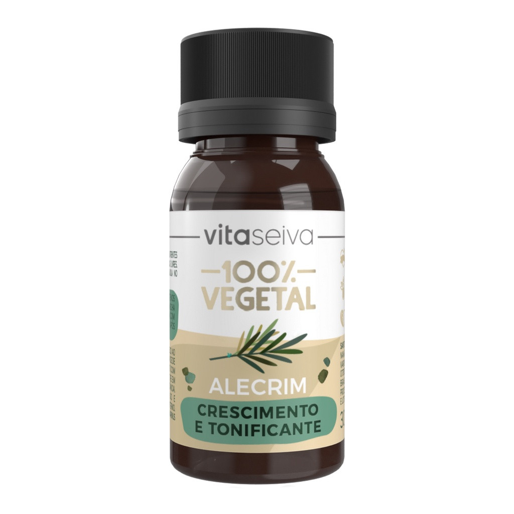 Óleo Capilar de Alecrim 30ml 100% Vegetal Vita Seiva | Shopee (BR)