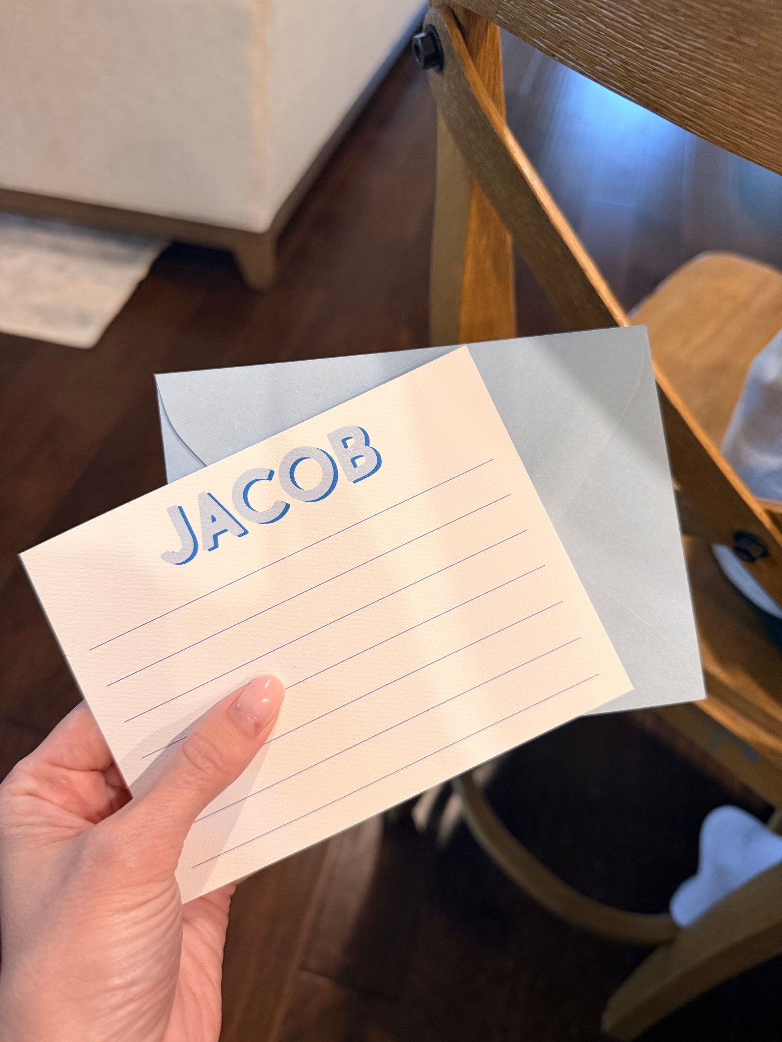 Great stationary for a 1st grade boy for thank you notes. Use code JANELLE10 for 10% off at Joy Creative Shop.