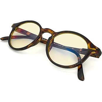 J+S Blue Light Blocking Glasses for Women Men | Anti Eyestrain Headache Glare 400UV from Computer... | Amazon (US)
