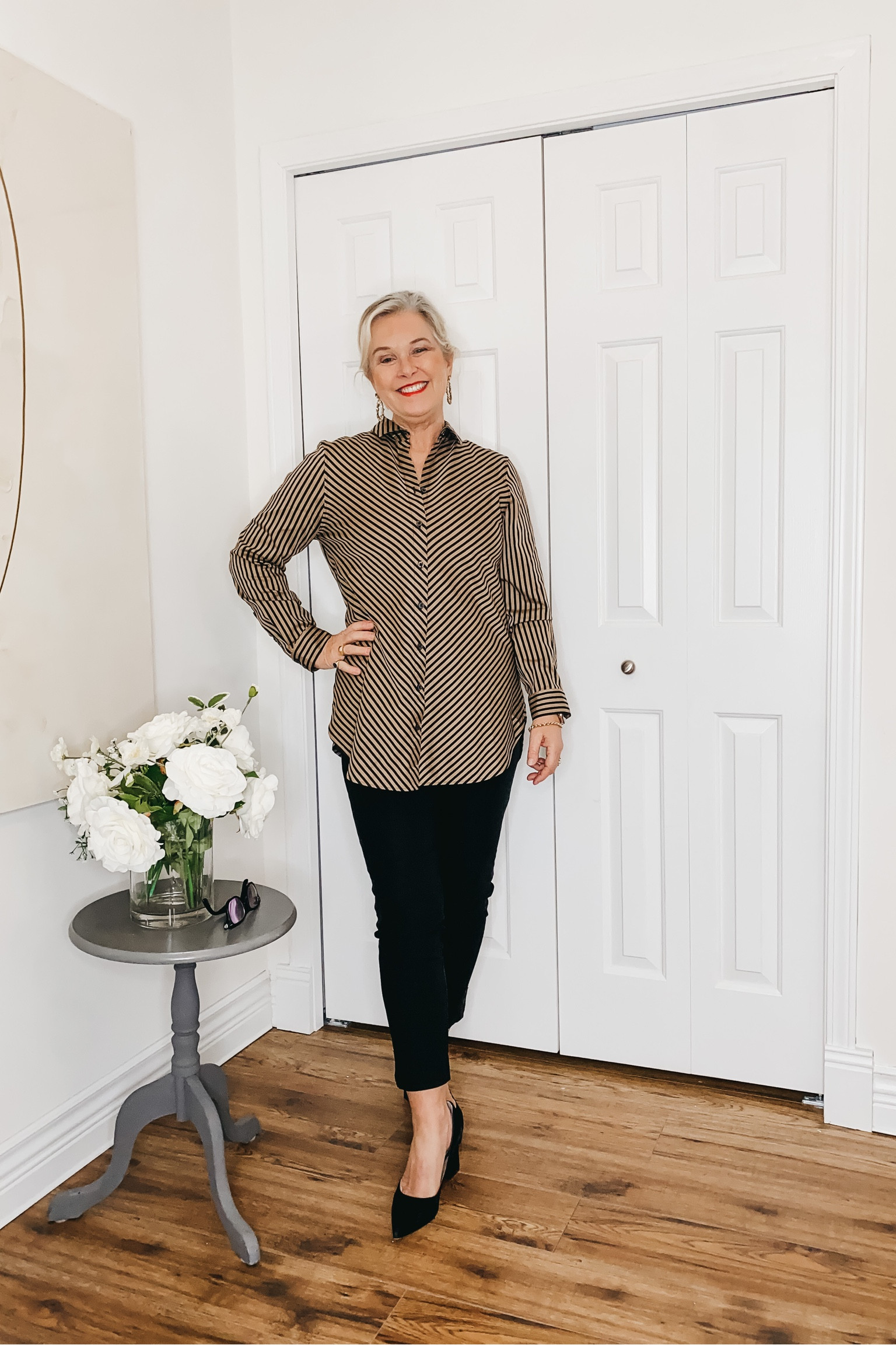 Gotta love a non iron shirt and pants🖤


#LTKsalealert #LTKstyletip