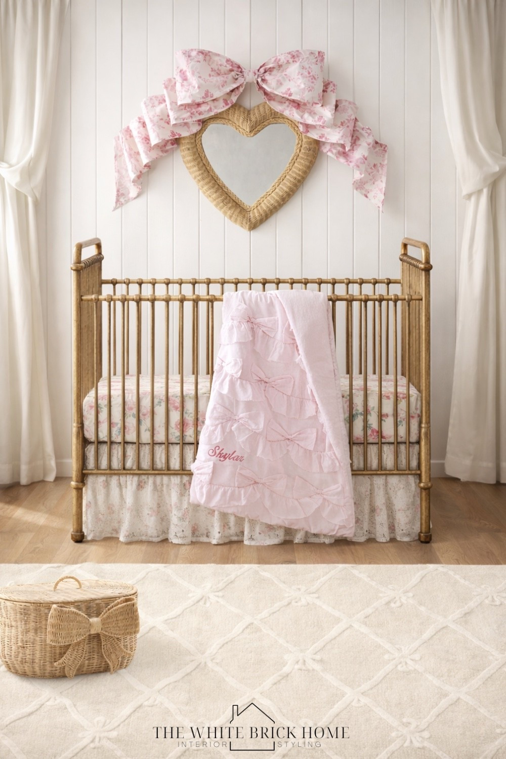 A dreamy loveshackfancy nursery layered in soft florals, bows, and heirloom textures - effortlessly sweet for a little one! 
❤️❤️
Nursery, nursery decor, pink nursery, pink nursery decoe, nursery ideas, baby girl nursery, nursery decor ideas, crib, nursery rug, loveshackfancy nursery, loveshackfancy baby girl, baby girl bedroom, baby girl room, area rugs, loveshackfancy girls room, kids room, baby girl bedroom, pink bow nursery, nursery decor ideas, home design, pottery barn baby, pottery barn nursery, loveshackfancy 


#LTKSeasonal #LTKSaleAlert #LTKHome