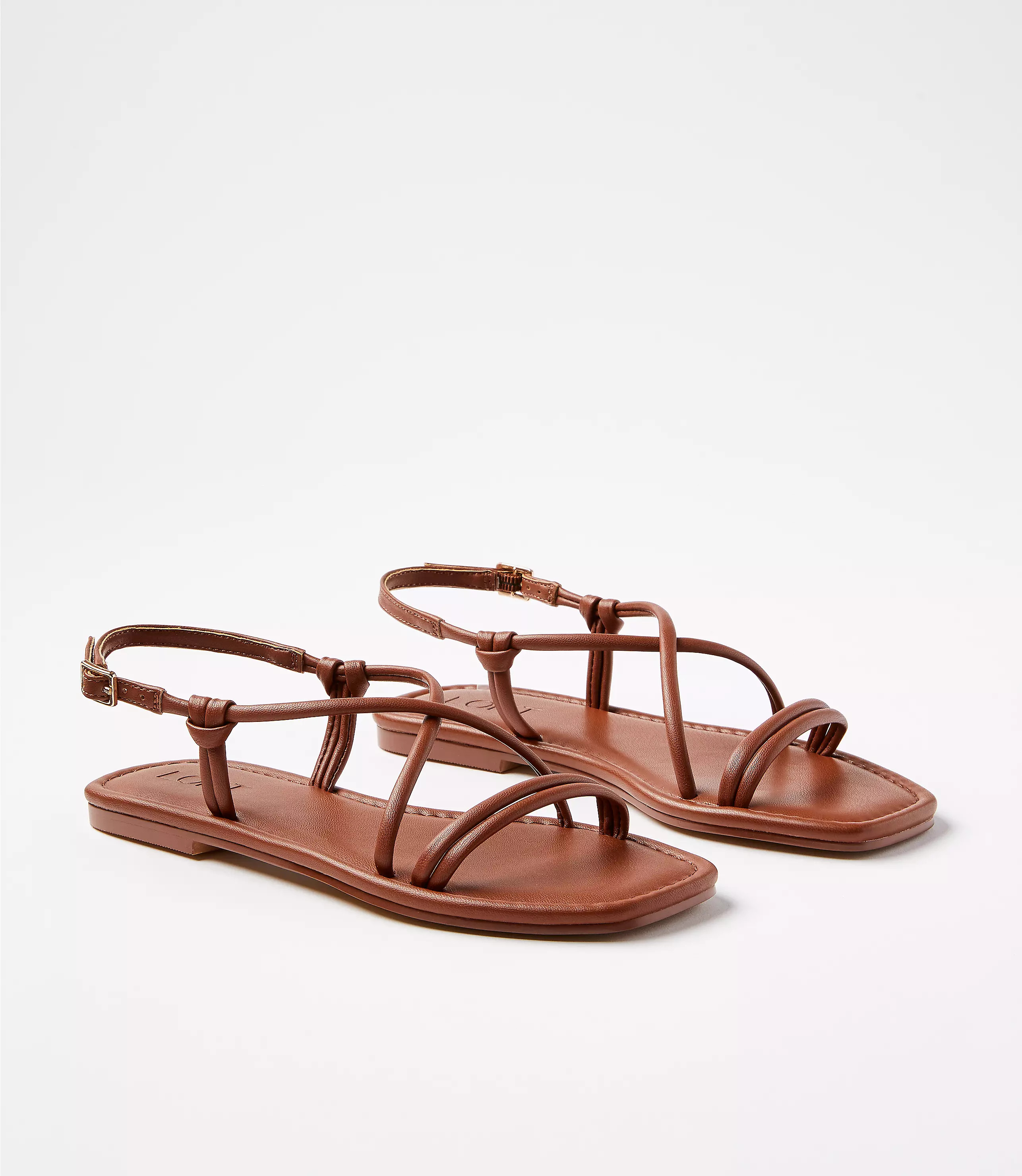 Skinny Strappy Sandals | LOFT