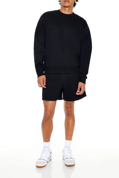 Drawstring Cotton-Blend Shorts | Forever 21