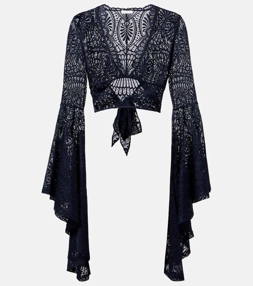 Alexandra Miro Talia lace top | Mytheresa (UK)