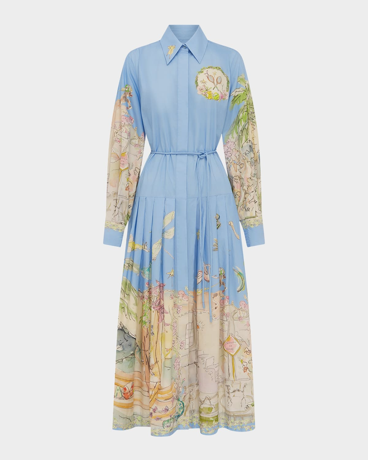 Anouk Maxi Shirtdress | Neiman Marcus