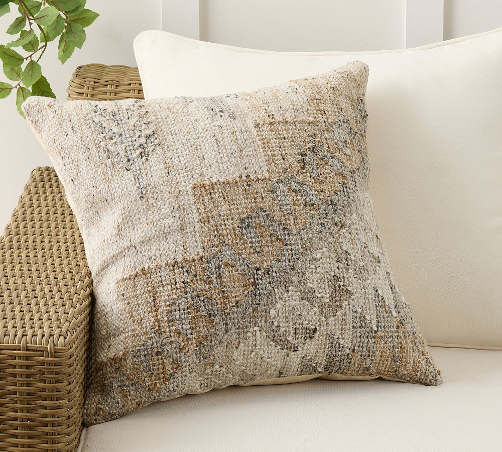 Bayridge Kilim Outdoor Pillow | Pottery Barn (US)