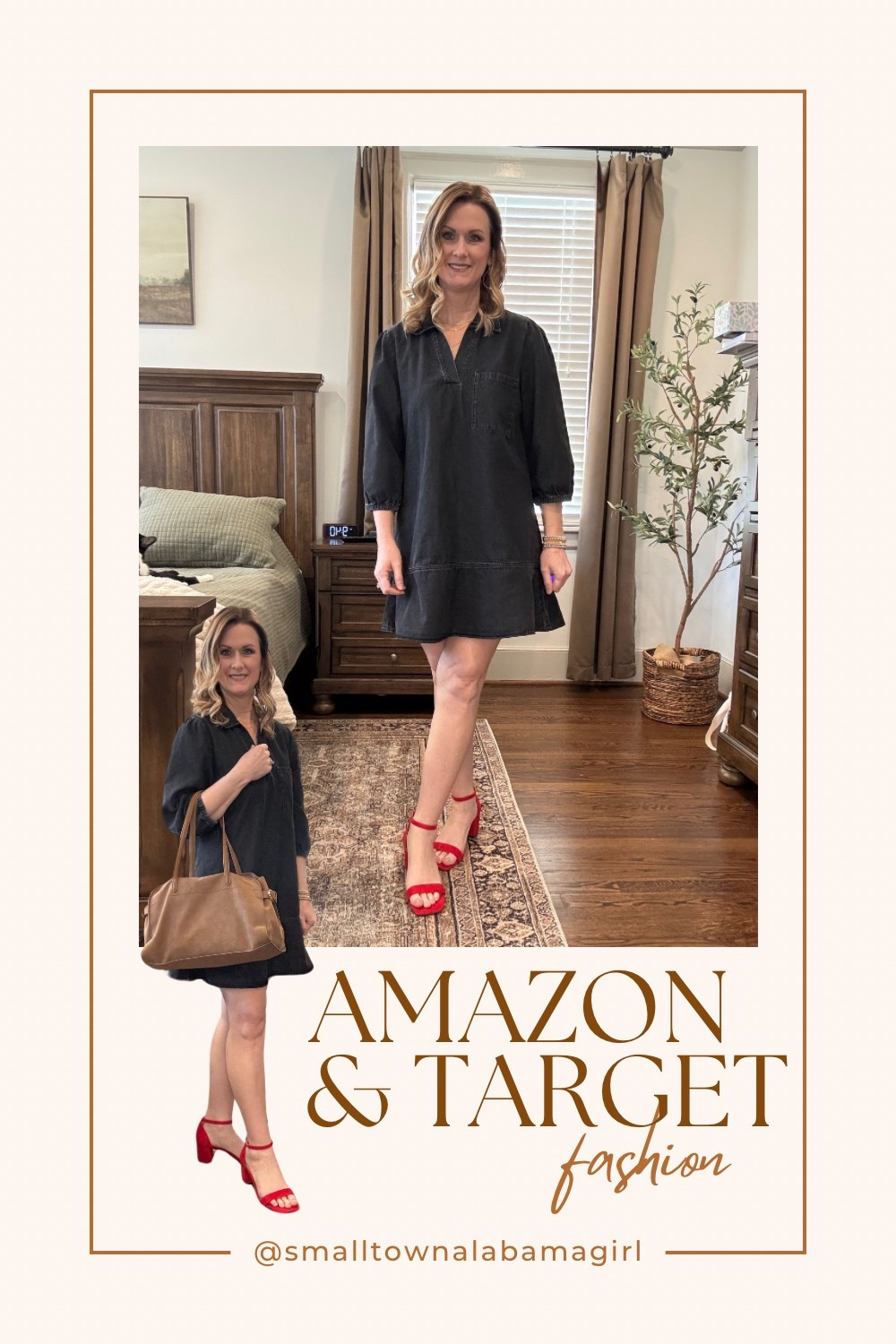 So cute for spring. This babydoll denim dress and red heels are everything! 

#spring #dokotoo #amazon #target #fashion #womensfashion #handbag

#LTKStyleTip #LTKShoeCrush #LTKFindsUnder50