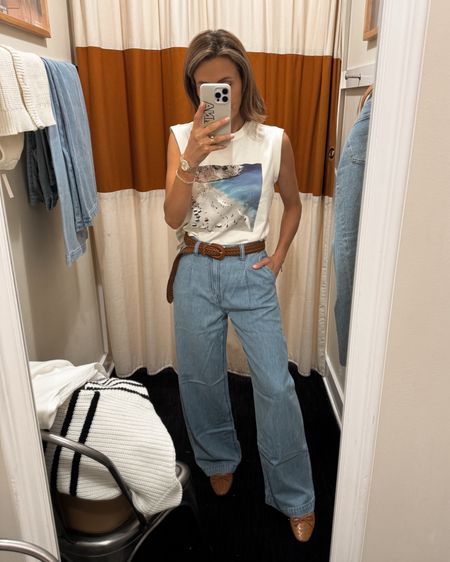 Exclusive Madewell sale 
Use with code LTK20 
Loving this little muscle tee and trouser looking jeans (both tts/25/xs) 

#LTKFindsUnder100 #LTKStyleTip #LTKSaleAlert