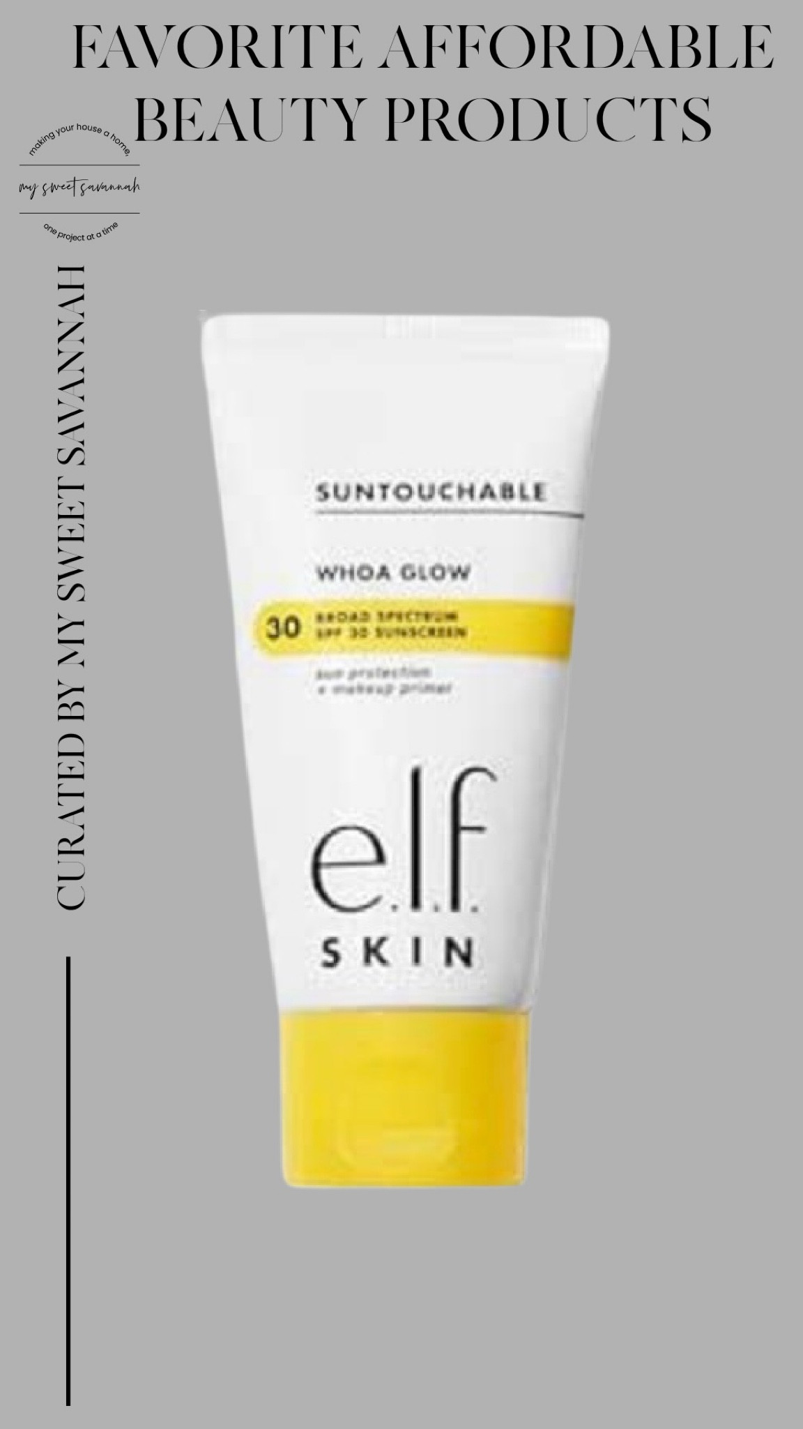 A must have for younger looking glowy skin with spf! 

#LTKBeauty #LTKxelfCosmetics #LTKFindsUnder50
