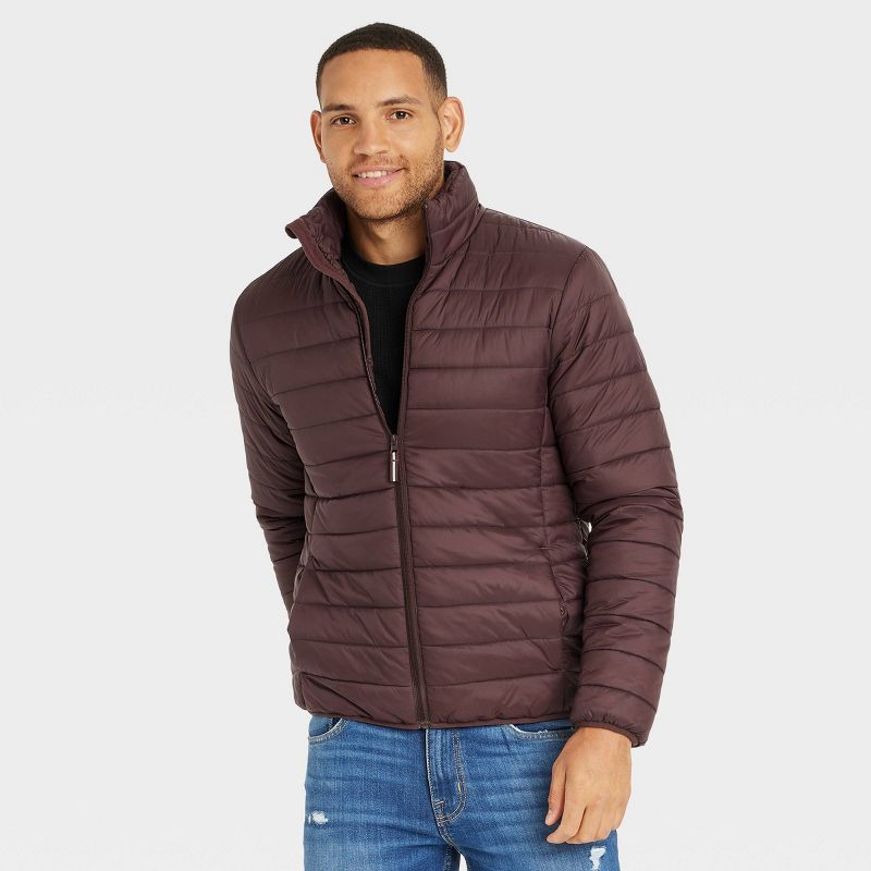 Men's Lightweight Puffer Jacket - Goodfellow & Co™ | Target