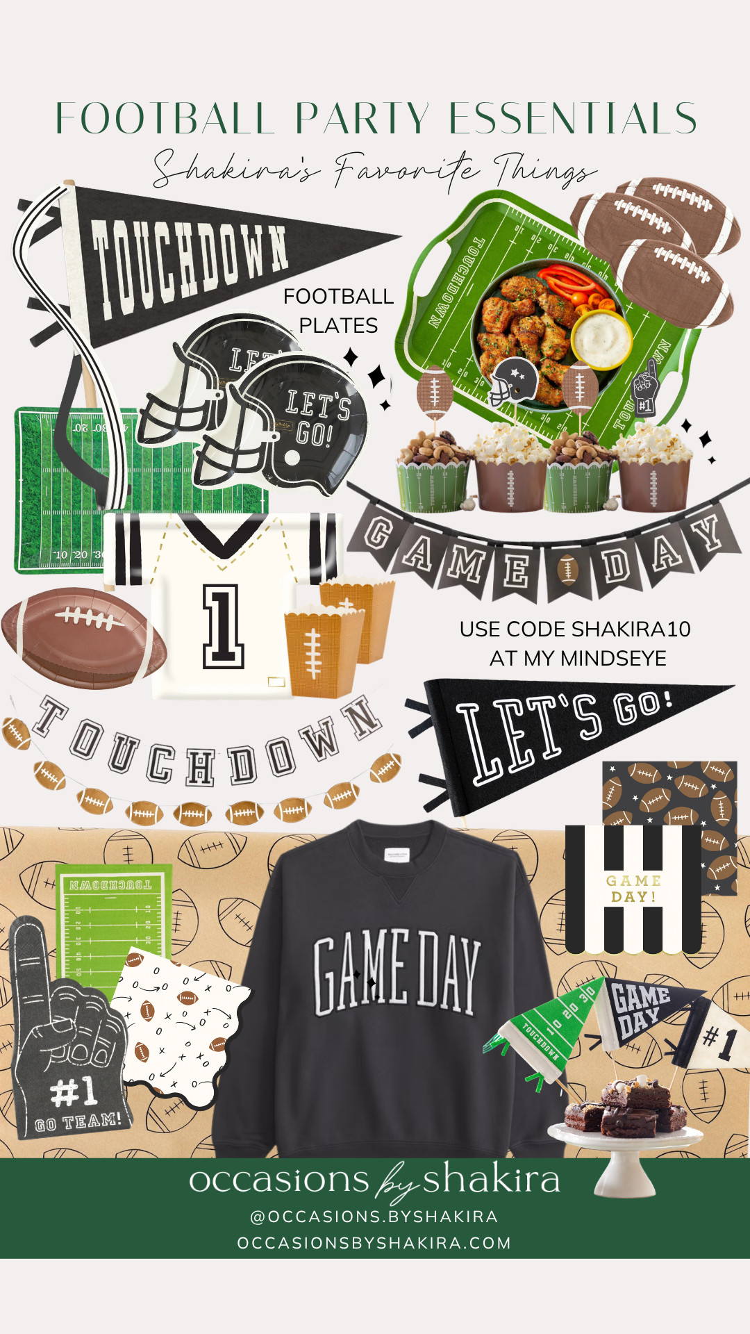Football party essentials!

#LTKSeasonal #LTKHome #LTKKids
