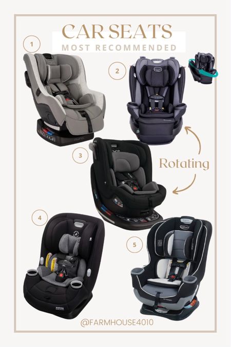 Best car seat recommendations for your baby registry! The Nuna Rava was the most recommended convertible car seat! Next was the Evenflo 360, Maxi Cosi and Graco Extend2fit! If you care about low-tox Nuna (all models) make that list! 
5/31

#LTKBaby #LTKBump #LTKTravel
