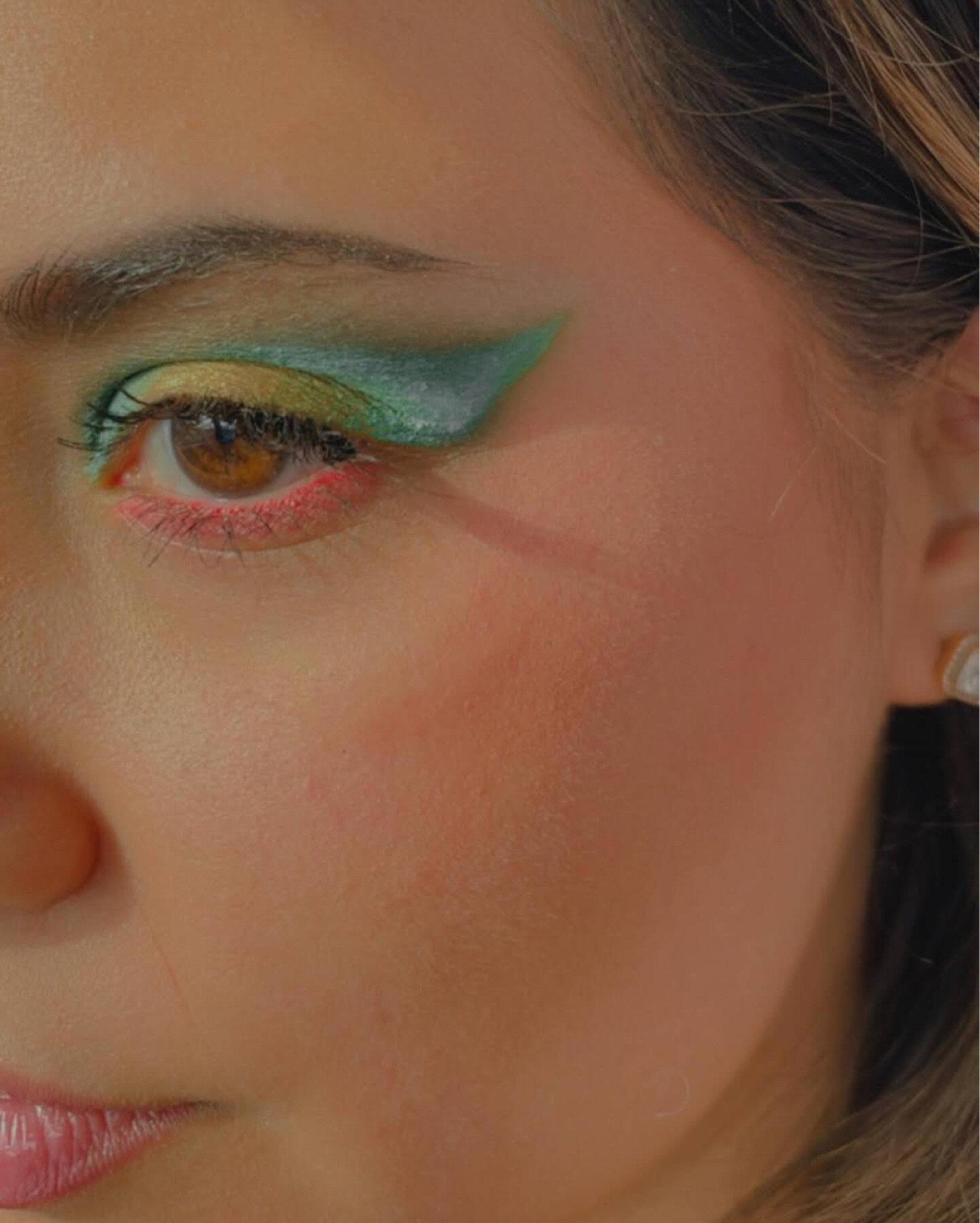 🍀 neon makeup; green; pink; yellow; for brown eyes; Latinx creators; festival; Ultra Miami; 🍀

#LTKFestival #LTKtravel #LTKbeauty