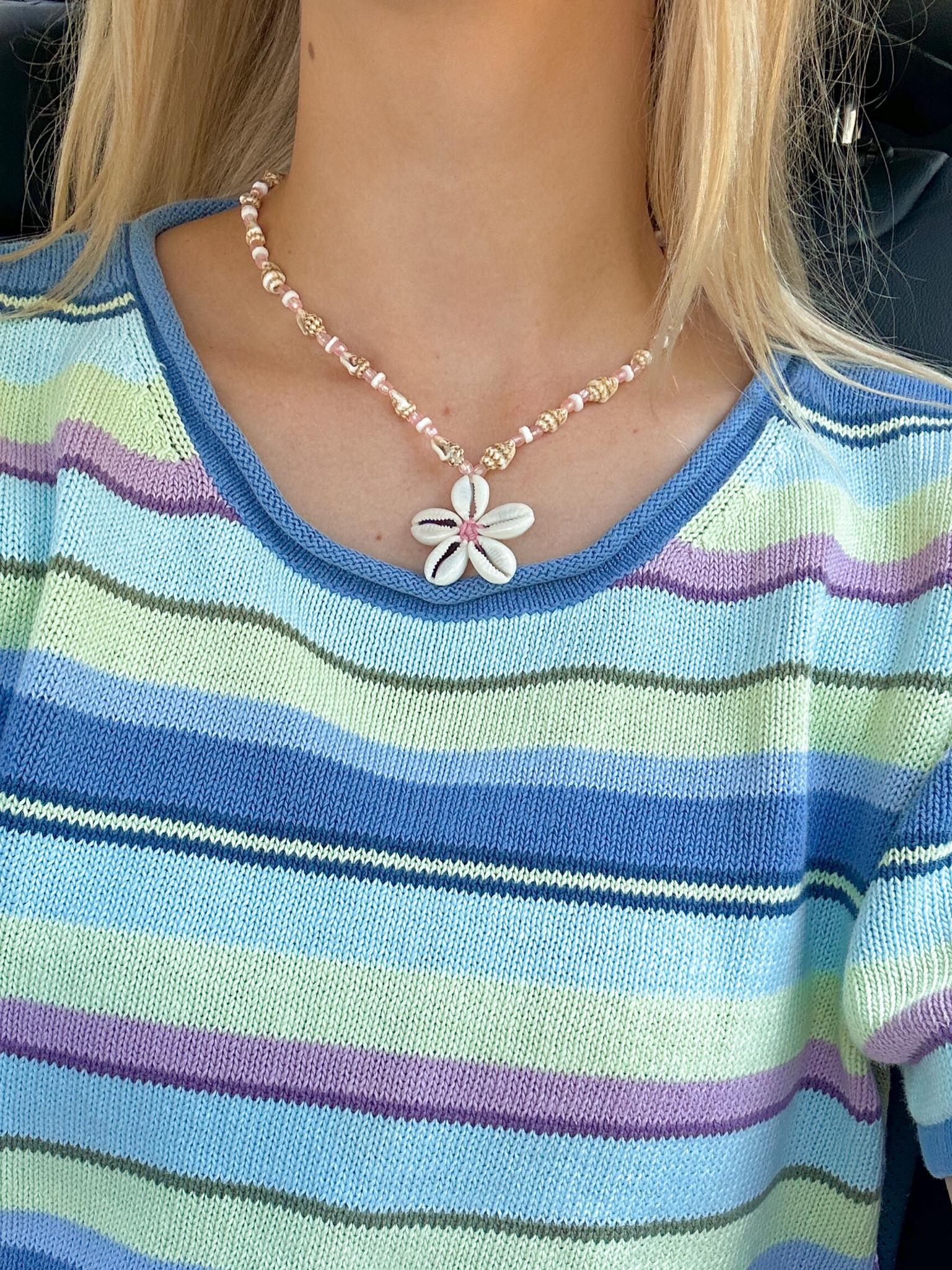 one of my favorite necklaces! perfect for summertime!🐚