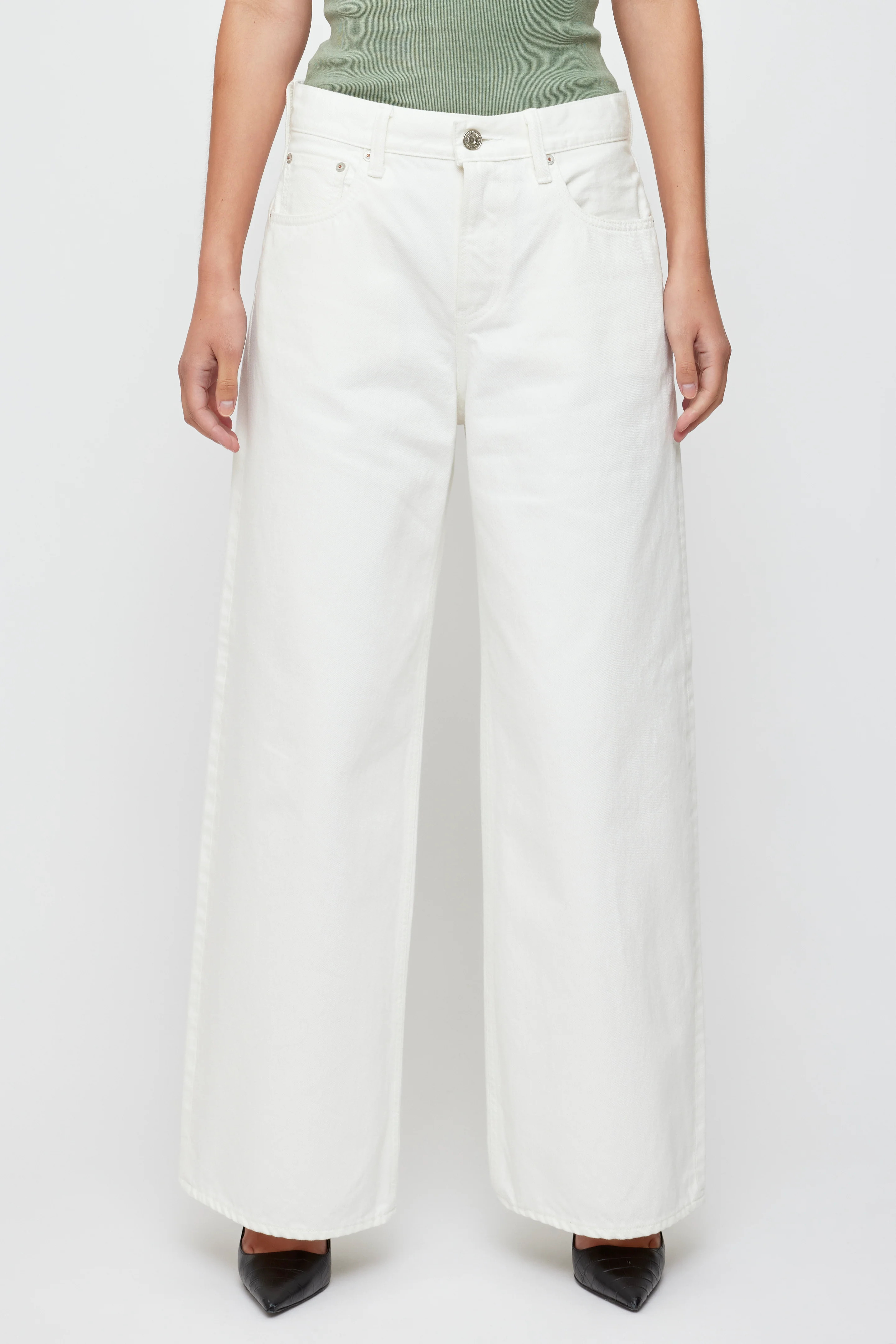 SUPER WIDE PANTS - Tribeca | Moussy Vintage