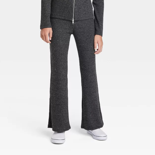 Girls' Rib Flare Pants - art class™ | Target