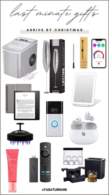Last minute gifts - Christmas gifts - gifts that arrive before Christmas - Amazon gifts - Amazon home stuff - Amazon - nugget ice - house gadgets 

#LTKSeasonal #LTKhome #LTKFind