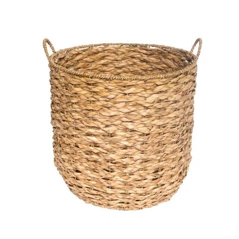 Better Homes & Gardens Braided Rush Round Baskets, Set of 2, Extra Large & Large | Walmart (US)