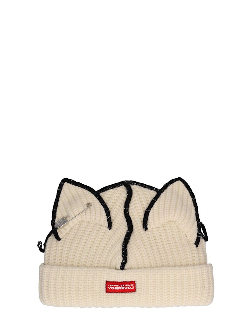 Lvr exclusive chunky ears beanie hat - Charles Jeffrey LOVERBOY - Men | Luisaviaroma | Luisaviaroma