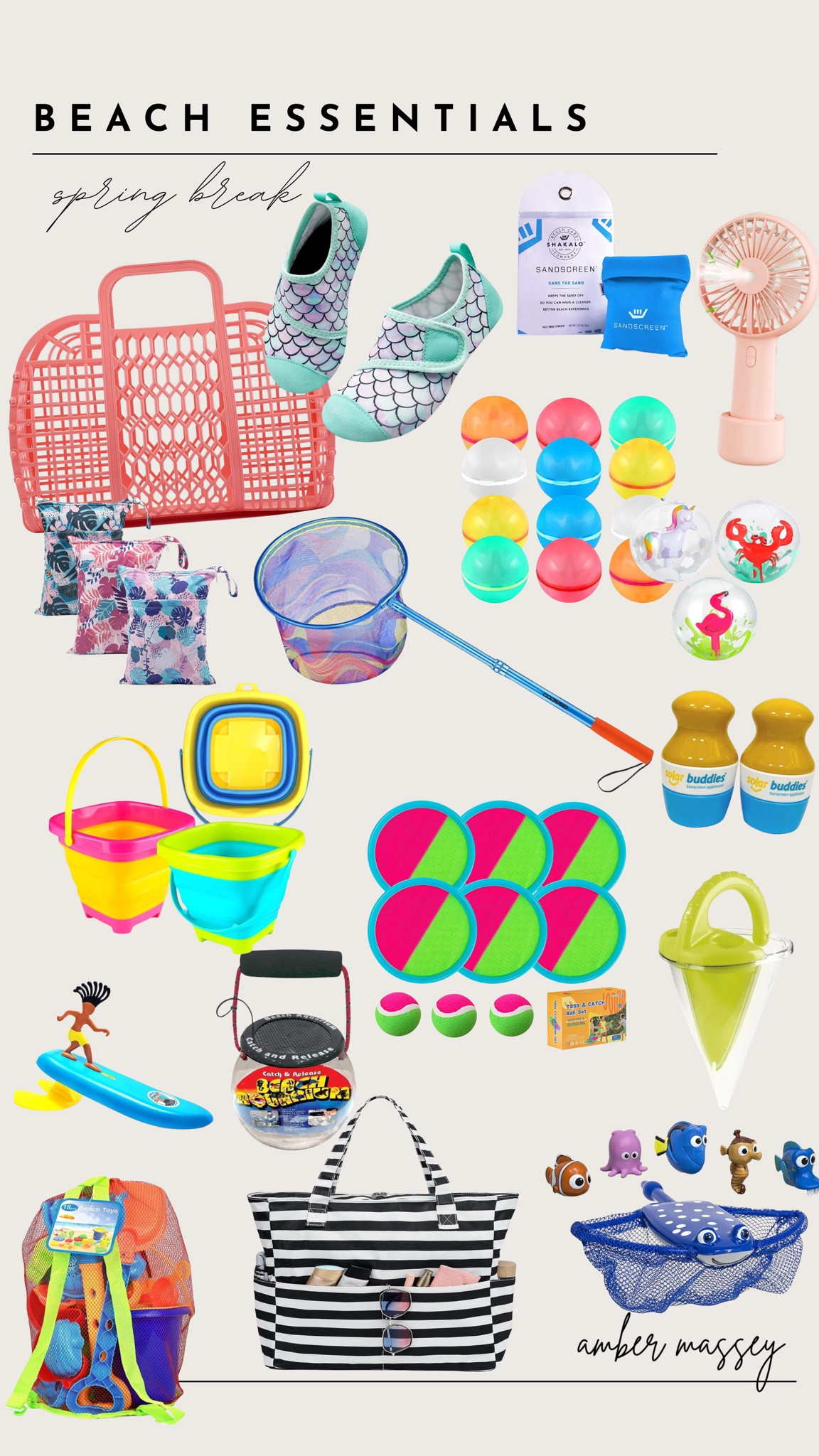Linking all the beach toys we love for Seaside! I made a collection with a bunch more of our beach essentials!

Beach day, beach essentials, beach toys, spring break, spring break essentials 

#LTKSeasonal #LTKtravel #LTKfamily