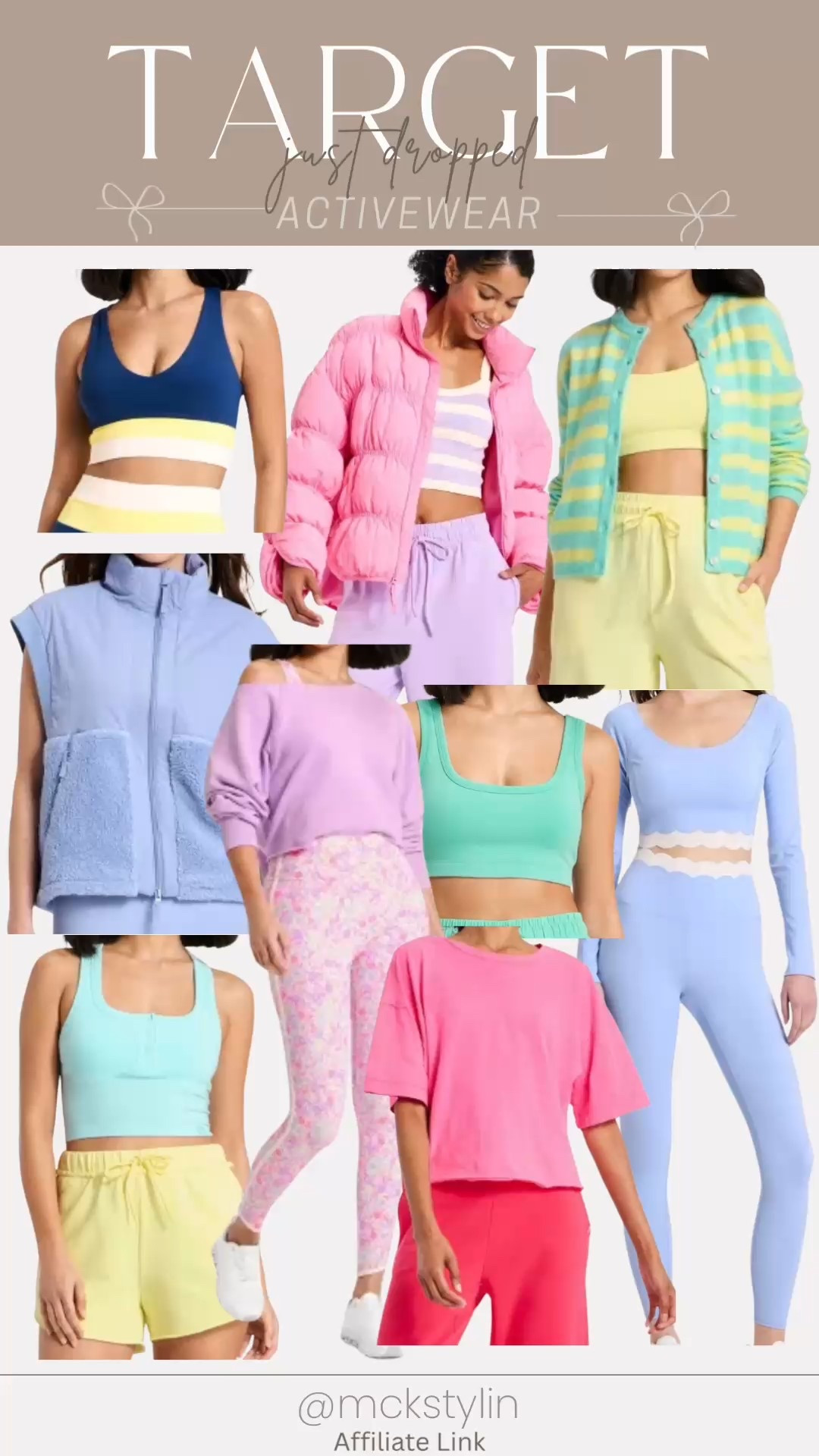 New activewear drop at Target. 

#LTKActive