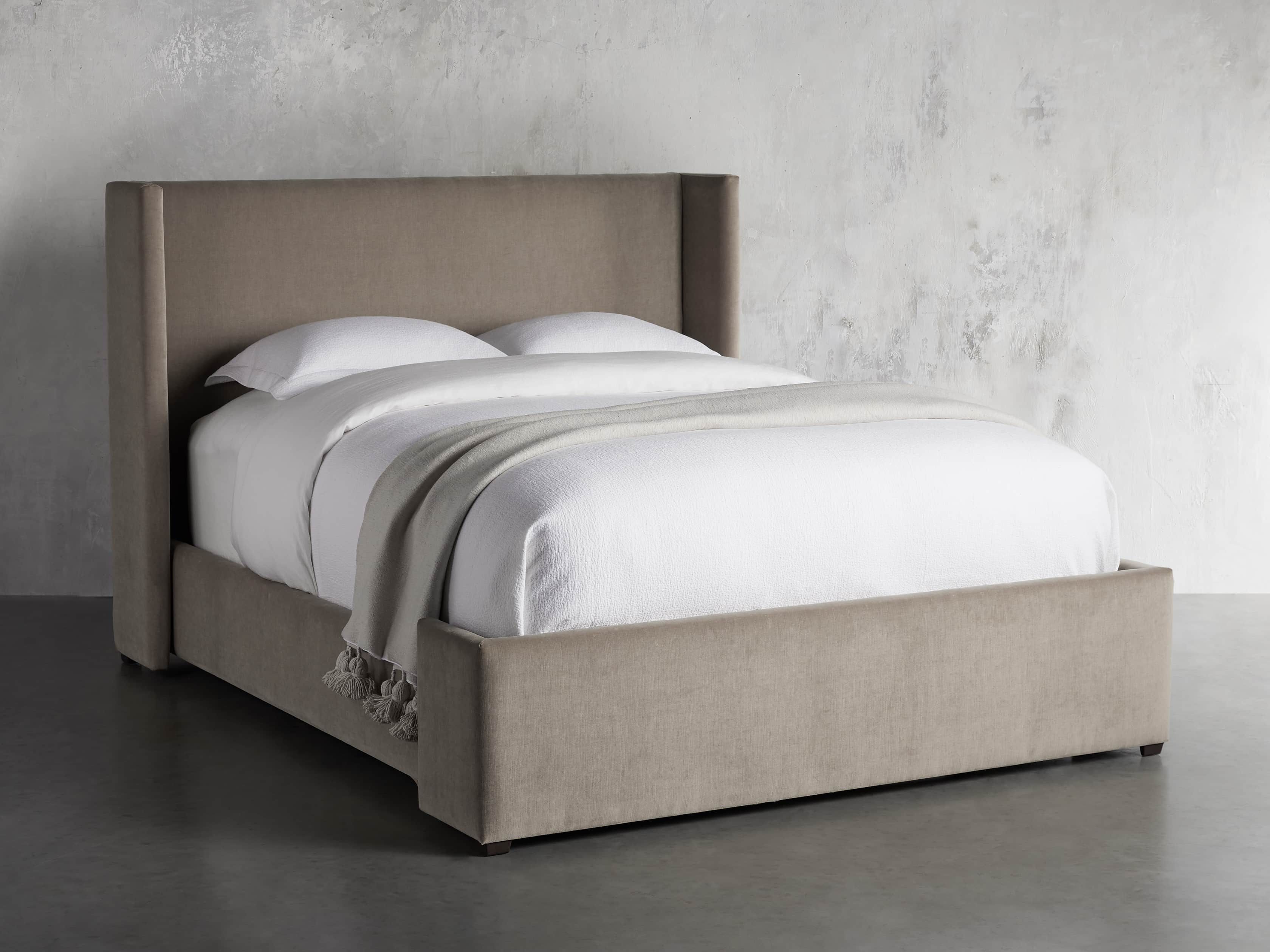 Wyller Bed in Custom Fabrics | Arhaus