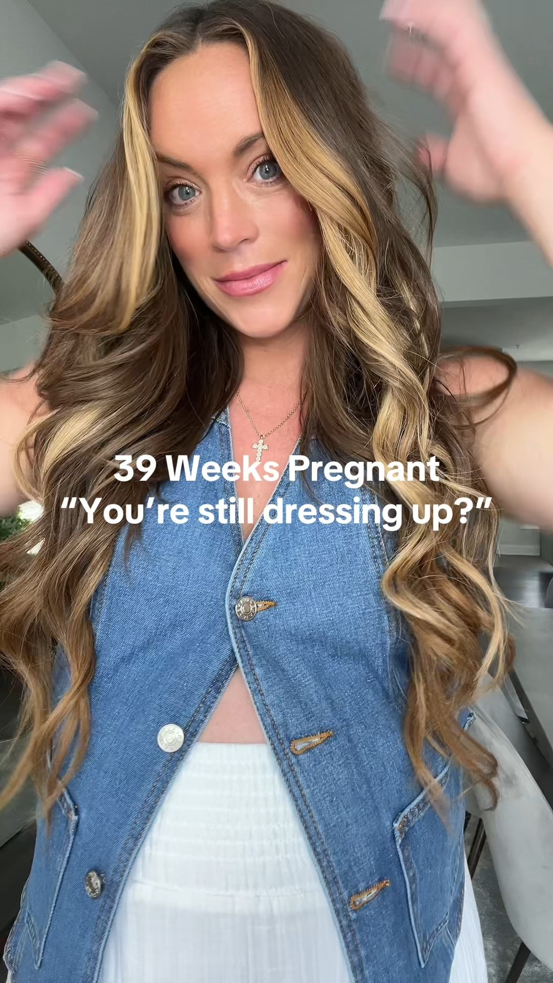 Easy Summer Outfit 💕 
Order your usual size! 
I’m in a small in the skirt, I’ve included very similar options and in the top I’m in a large- it fits past the hips in the back so if curvier size up 

#LTKMidsize #LTKBump #LTKSeasonal