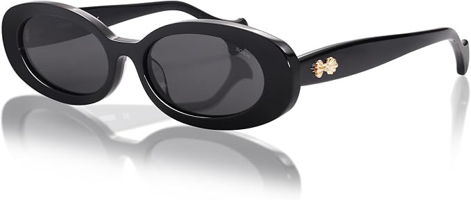 SOJOS Retro Oval Polarized Acetate Limited-Edition Sunglasses for Women Vintage Designer UV400 Pr... | Amazon (US)