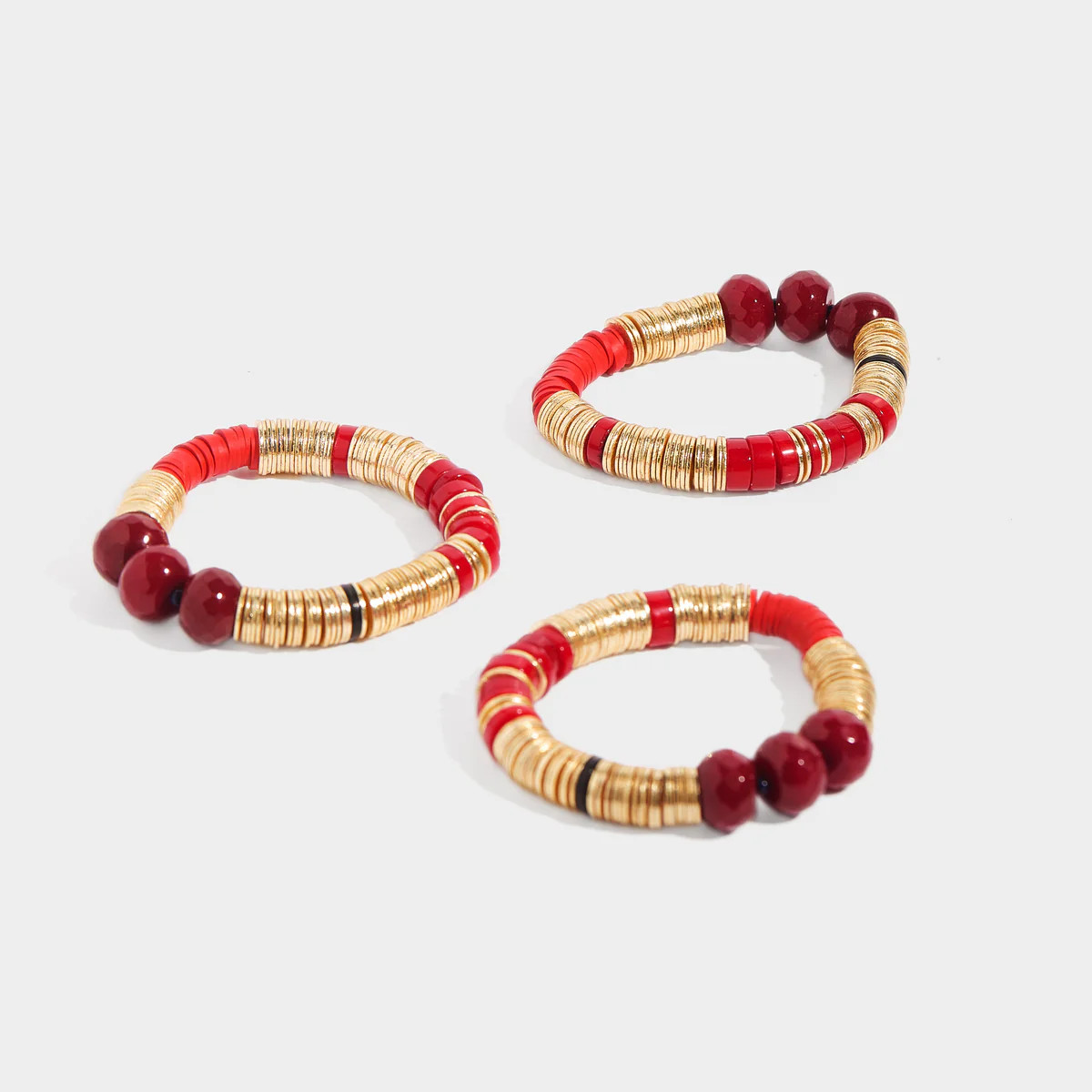 Gilded Cranberry Bracelet 10mm | Allie + Bess
