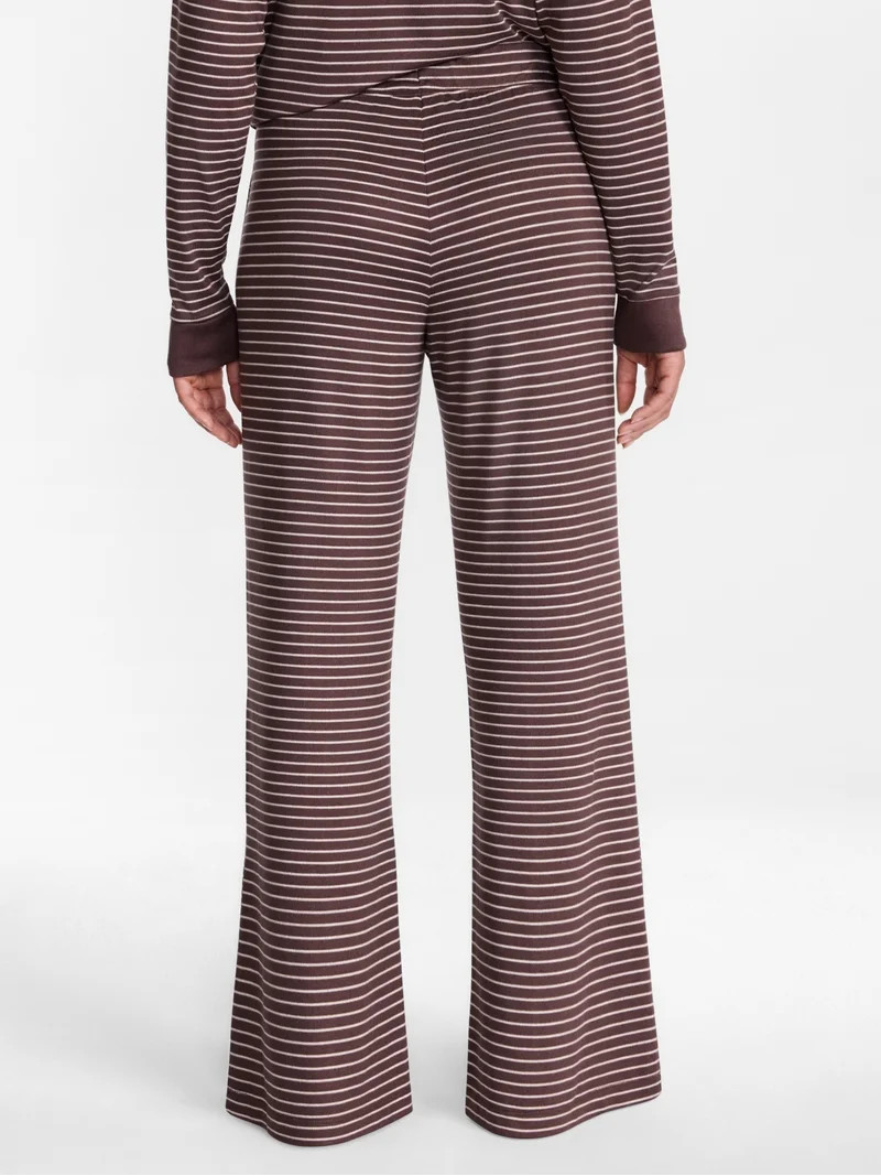 Joyspun Women's Cozy Lounge Collection Hacci Knit Sleep Pants, Sizes XS-3X | Walmart (US)