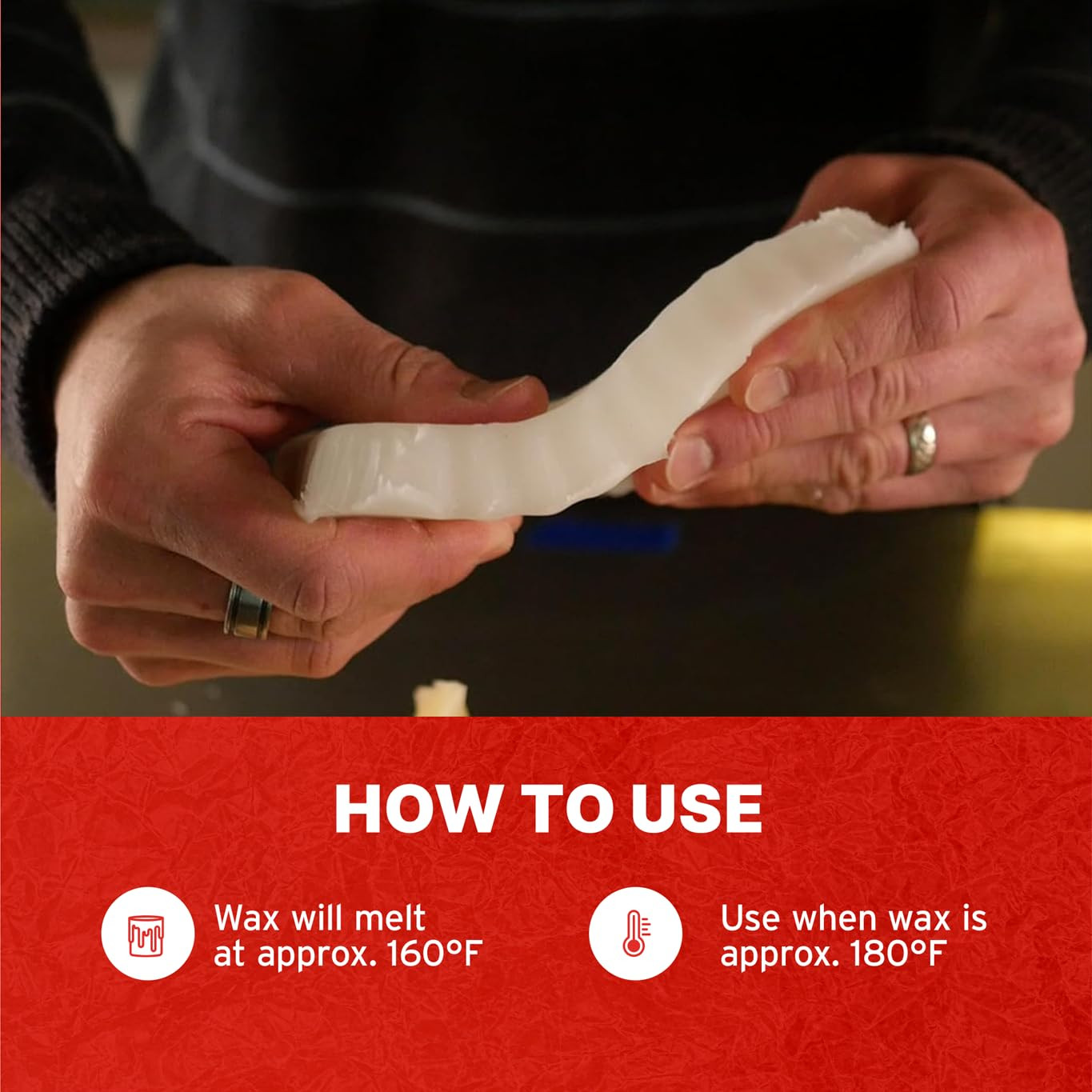 Blended Waxes, Inc. Microcrystalline Wax Block, Sculpting Wax, Casting, Candle Making and Everyda... | Amazon (US)