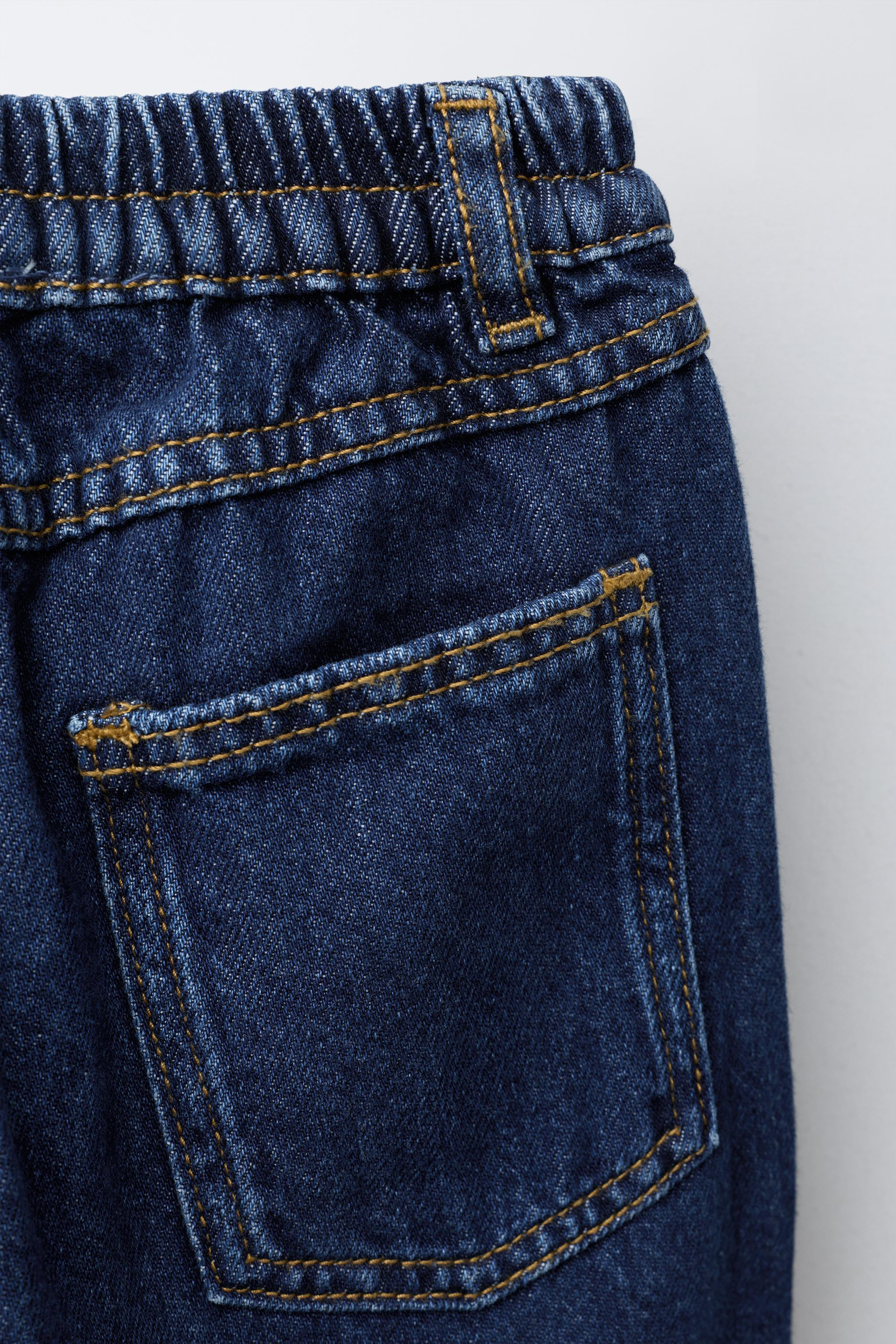 BAGGY DENIM TROUSERS | Zara UK