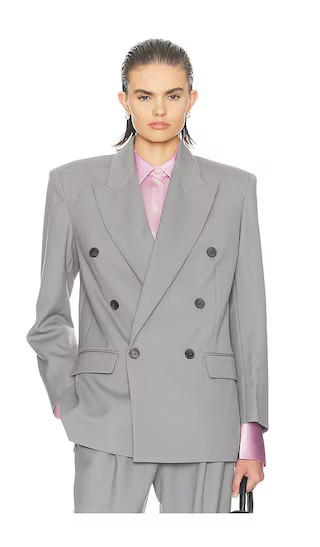The St Germain Suit Jacket in Carbon | Revolve Clothing (Global)