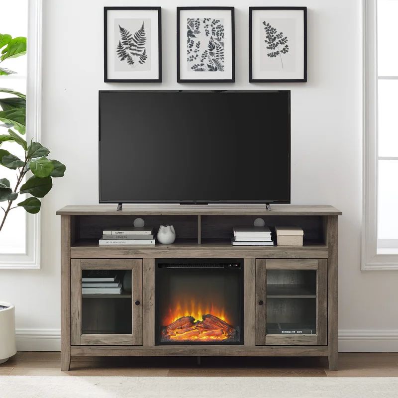 Kohn TV Stand for TVs up to 65" with Fireplace Included | Wayfair North America