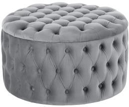 XL Samt-Hocker Chiara mit Stauraum | WestwingNow (AT & DE)