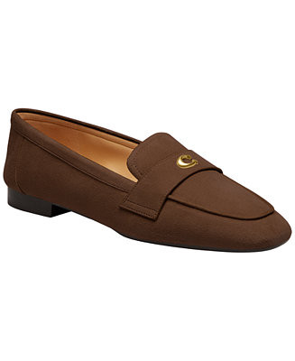 Women's Sculpted C Suede Slip-On Loafers | Macy's