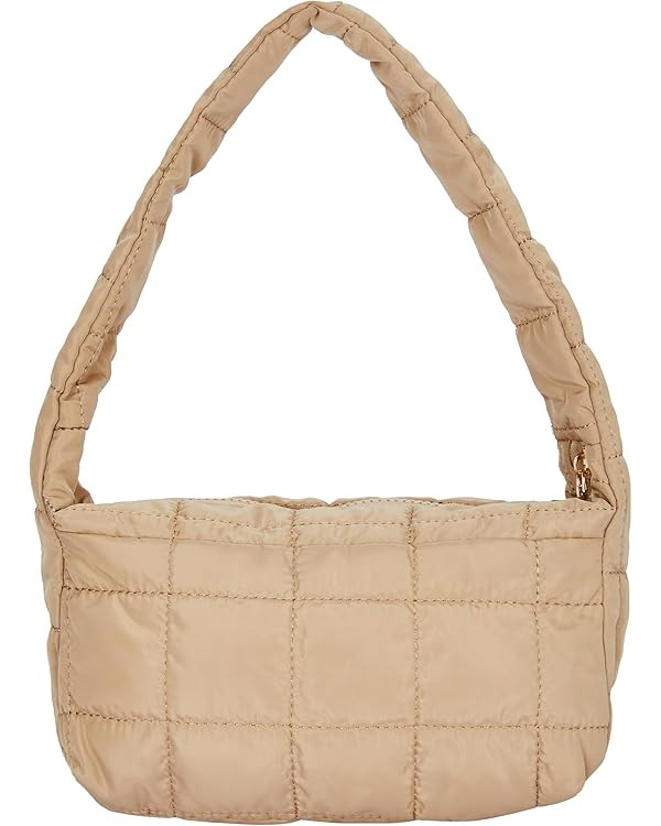 YCPURSEDN Puffer Handbag for Women-Candy Colored Small Quilted Down Padded Satchel Bag for Shoppi... | Amazon (US)