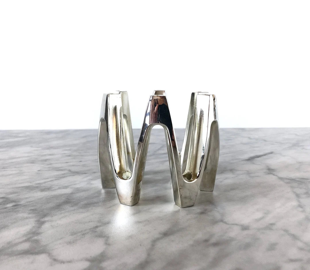 Vintage Dansk Jens Quistgaard Crown Candle Holder INCLUDES 12 Candles Retro MCM Danish Silver Pla... | Etsy (US)