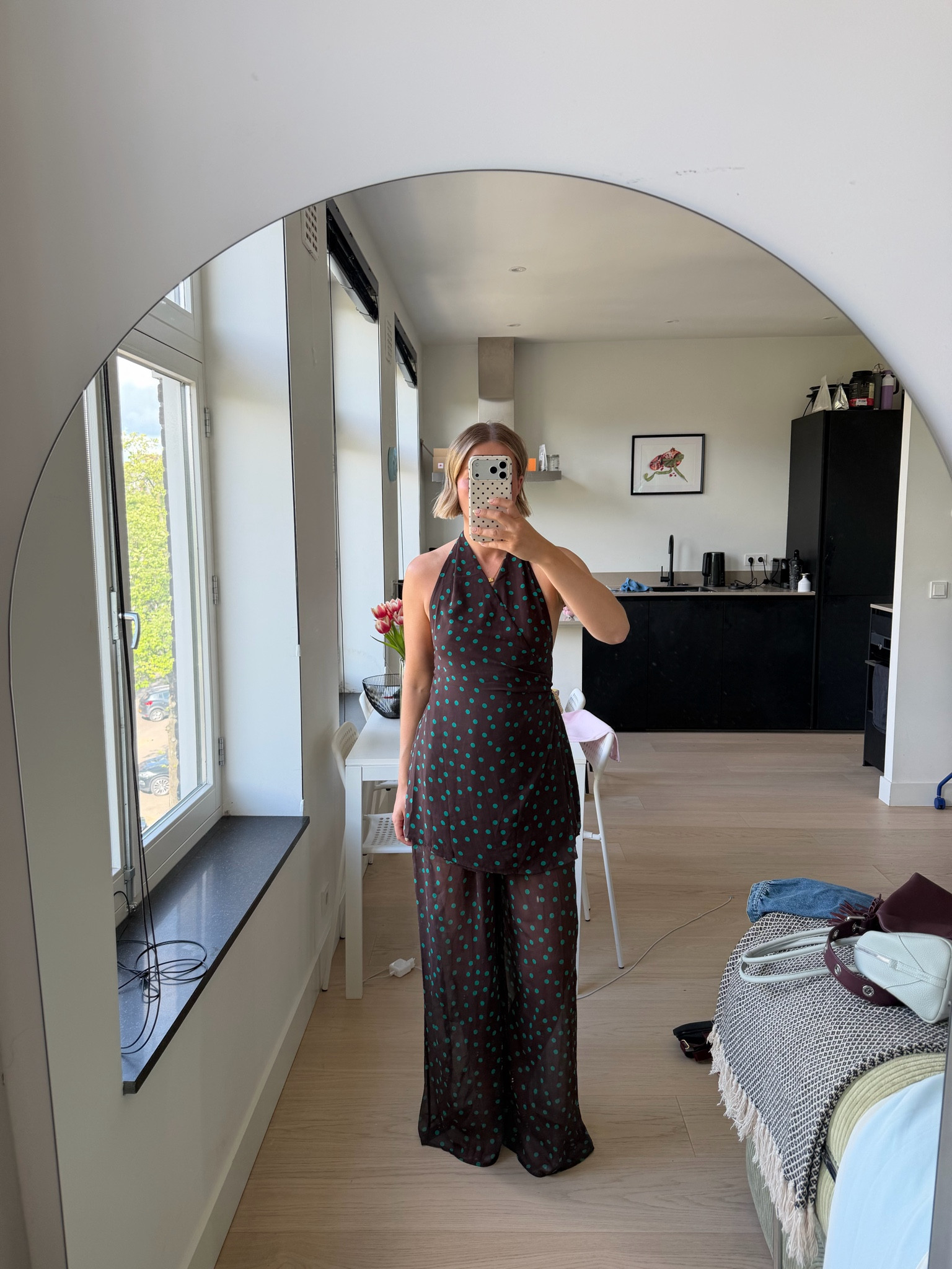 Polka dot set wearing uk10 171cm talll

#LTKuk #LTKeurope #LTKsummer