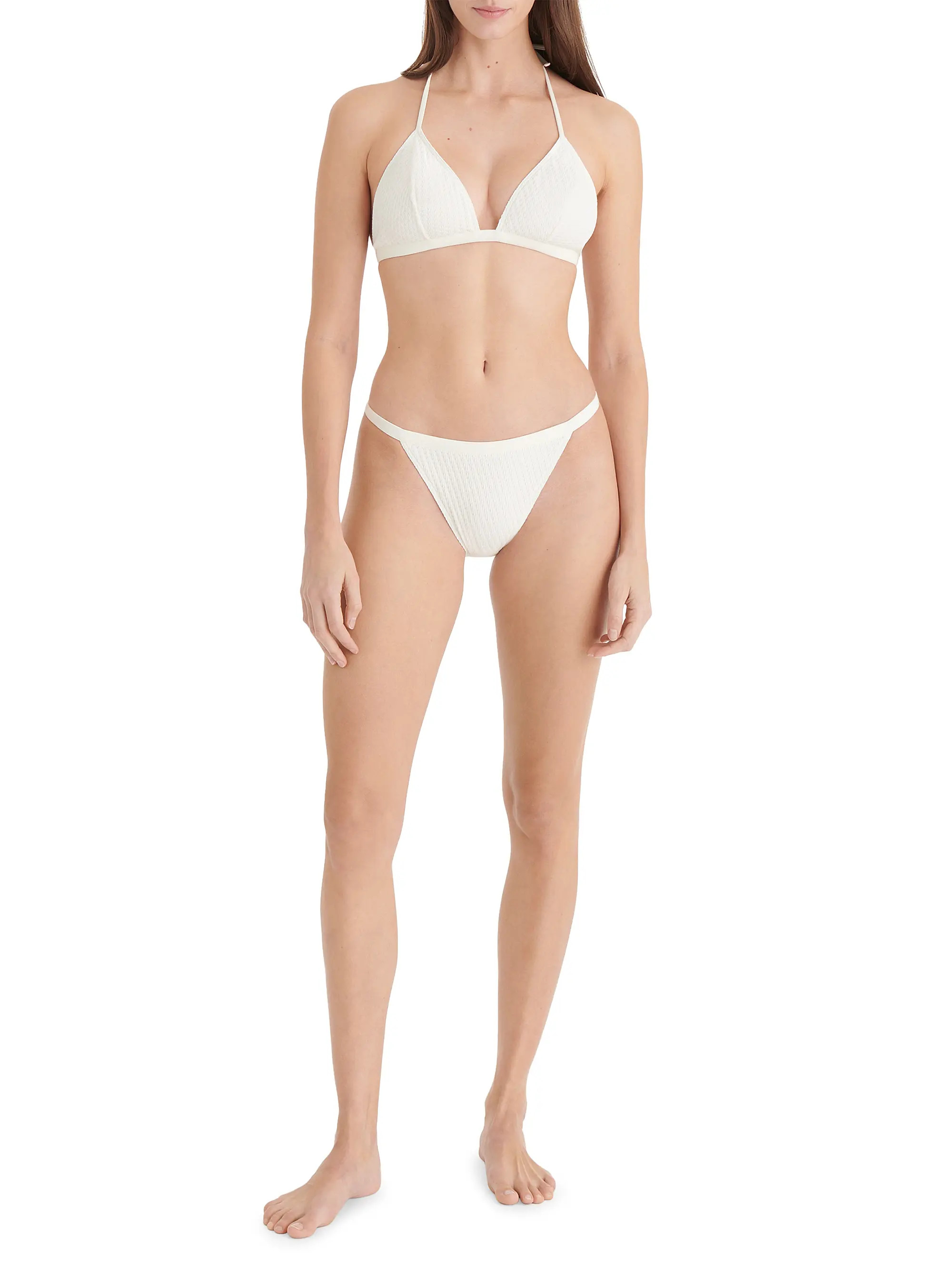 Darts Triangle Bikini Top | Saks Fifth Avenue