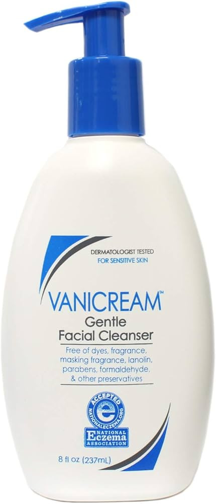 Vanicream Gentle Facial Cleanser with Pump Dispenser - 8 fl oz - Formulated Without Common Irrita... | Amazon (US)
