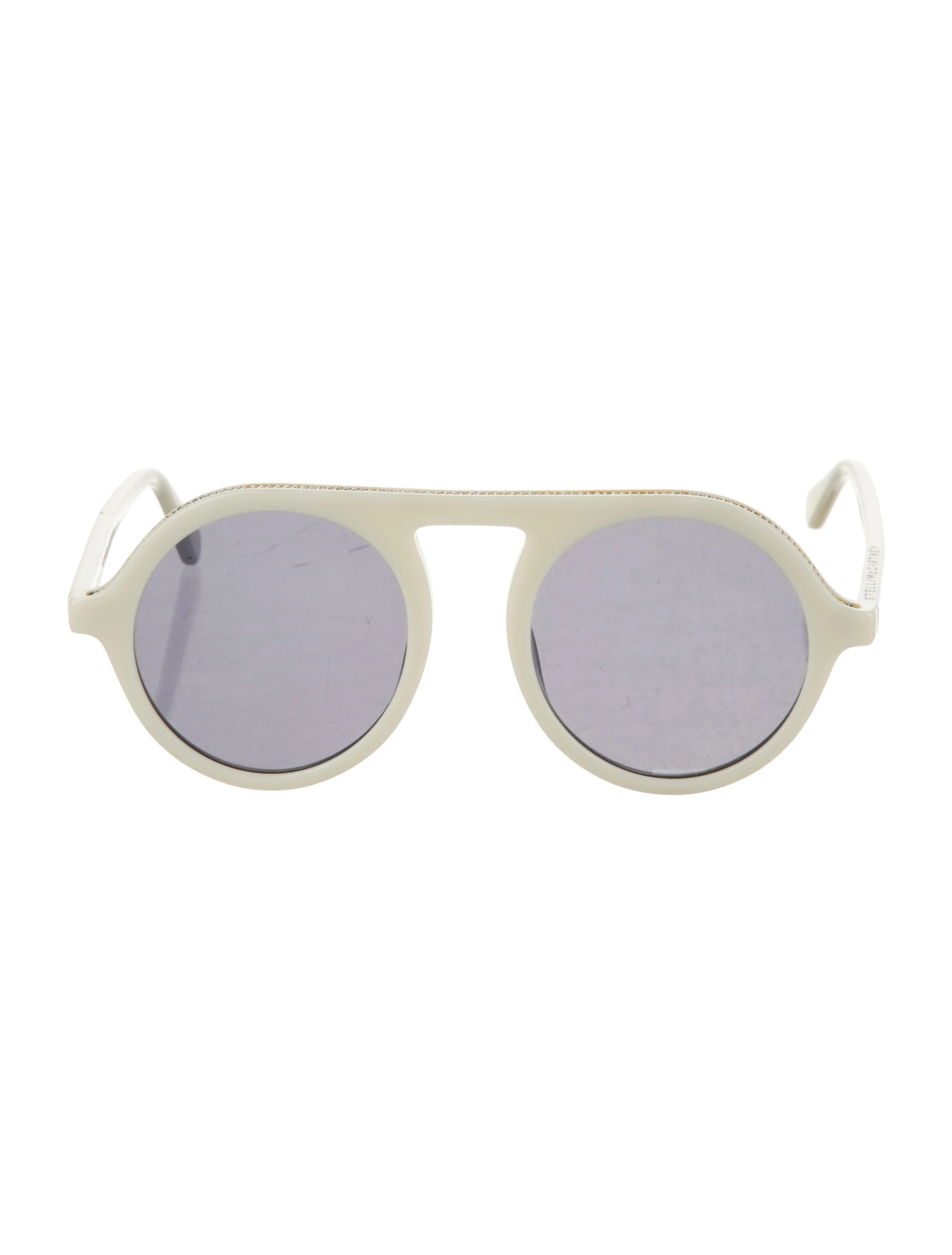 Round Mirrored Sunglasses | The RealReal