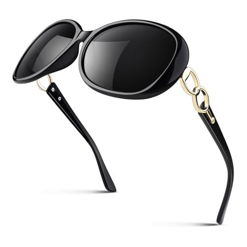 Sunier Sunglasses Womens Polarized, Trendy Oversized Big UV400 Sun Glasses | Amazon (US)